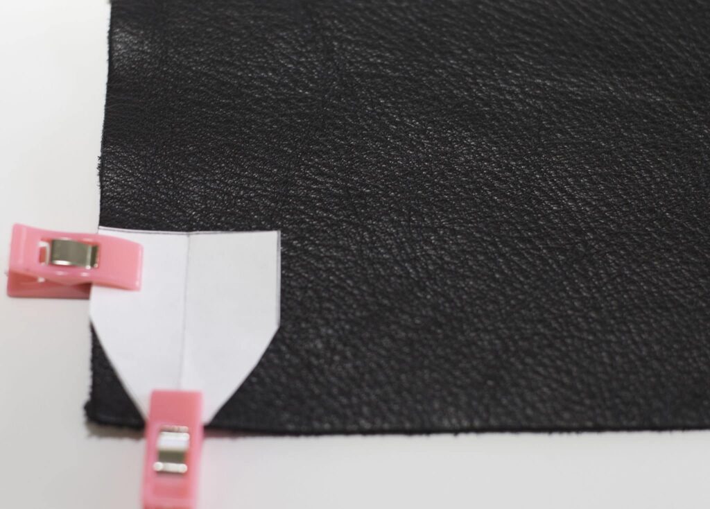 Cut 4 Leather Pieces Using Pattern, Easy DSLR Camera Strap