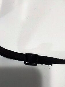 Feed Leather Strip Through Tri-Glide Buckle, Easy DSLR Camera Strap