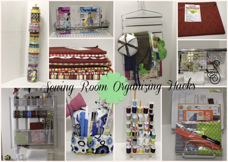 Sewing Room Organizing Hacks