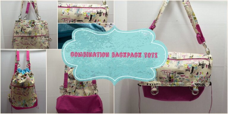 Combination Backpack Tote