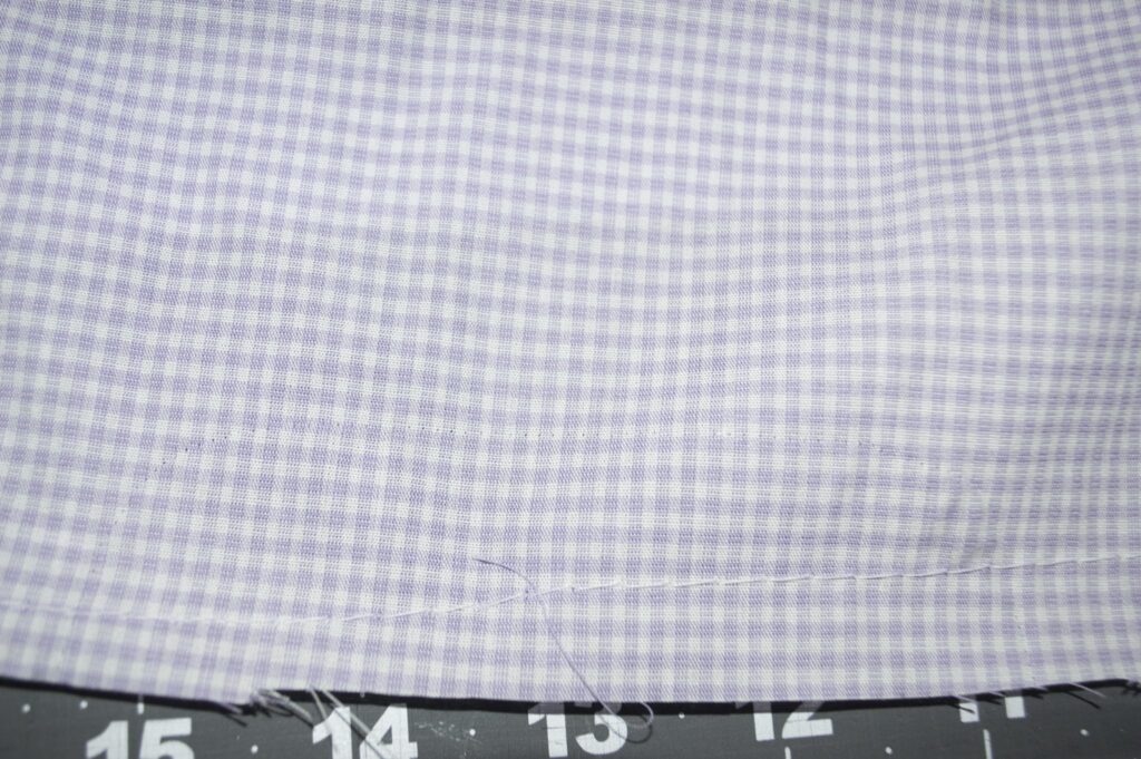 Run Two Lines of Basting Run Two Lines of Basting, Make an apron from a man's shirt