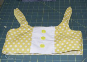 Turn the Bodice Right Sides Out Easy to Make Adorable Toddler Dress