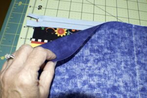 Add the Zipper DIY Three Ring Binder Pencil Case