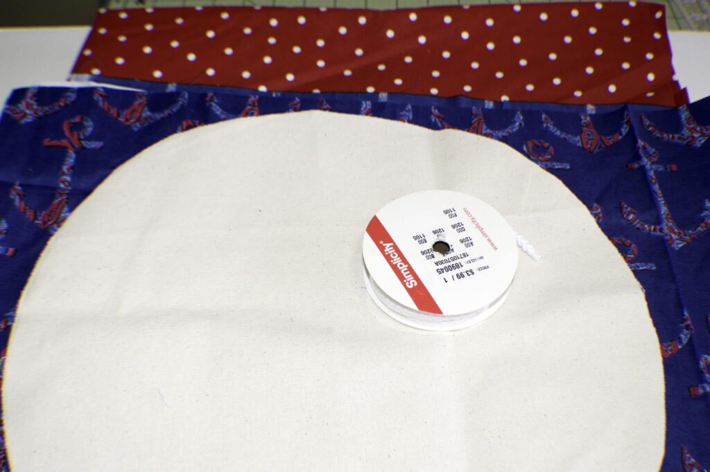 What you will Need Drawstring Beach Bag Sew a Drawstring Beach Bag