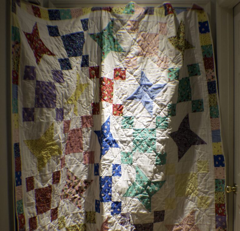 My first and probably last quilt