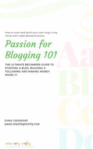 Passion for blogging colors Passion for Blogging 101