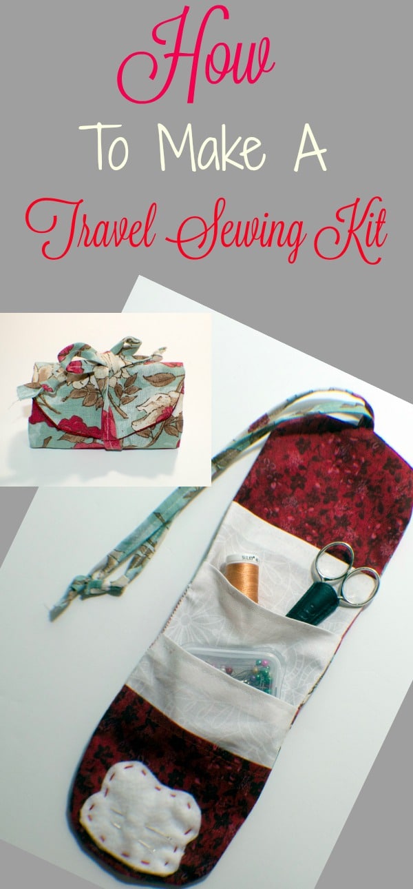 How to make a travel sewing kit