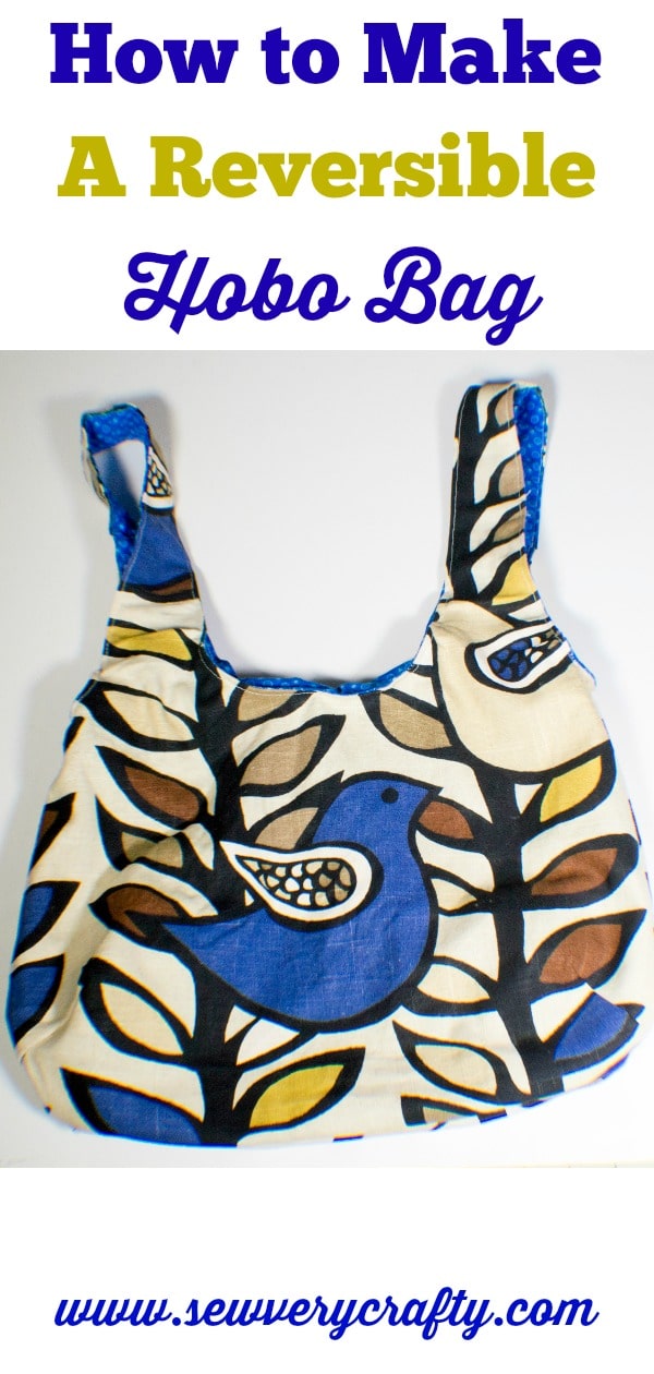 How to make a reversible hobo bag