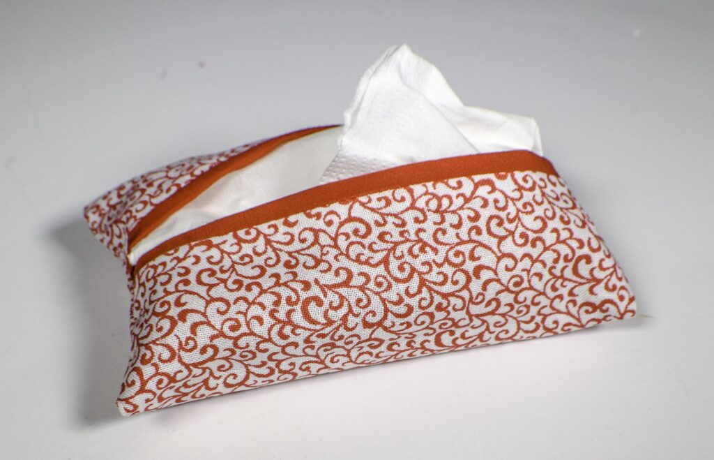 Make a pocket tissue holder
