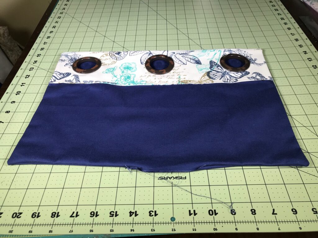 How to make a grommet pillow