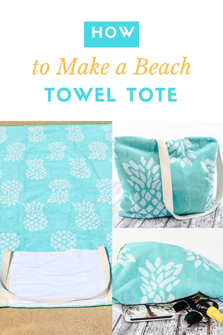How to Make a Beach Towel Tote