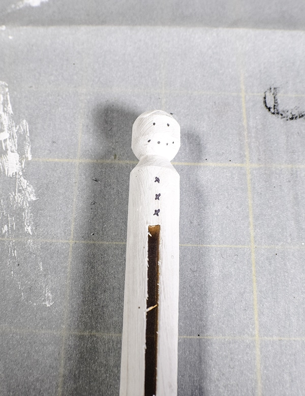 How to make clothespin christmas ornaments