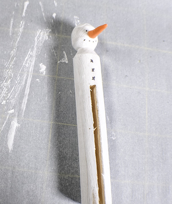 How to make clothespin Christmas ornament