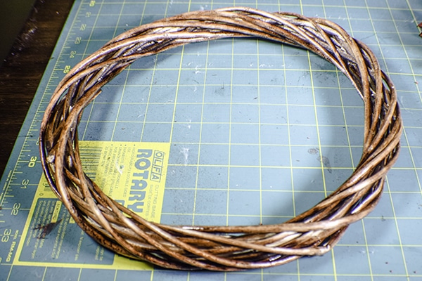 How to Make a Dollar Tree Autumn Wreath