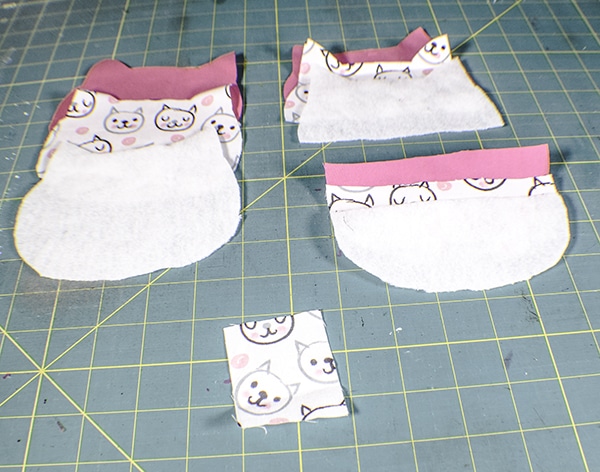 How to make a cat zipper pouch