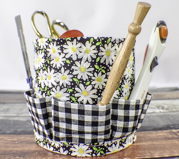 How to Make a sewing or craft organizing caddy