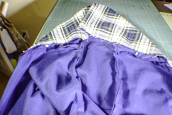 How to make a hooded infinity scarf