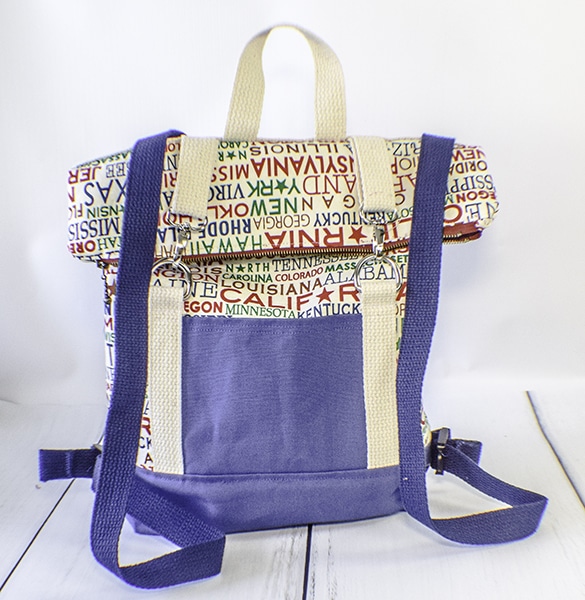 How to Make a Fold Over Backpack