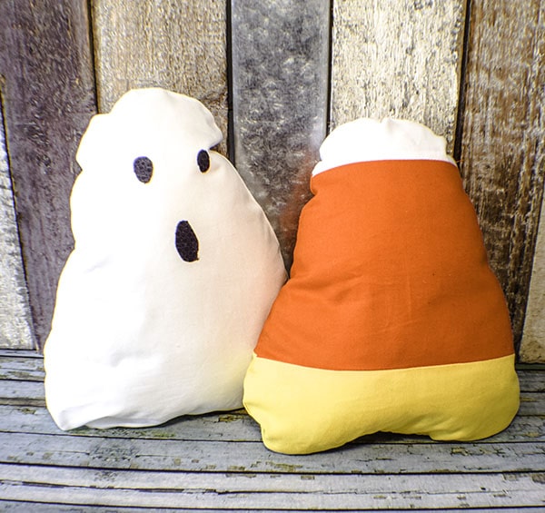 How to Make Candy Corn Throw Pillows