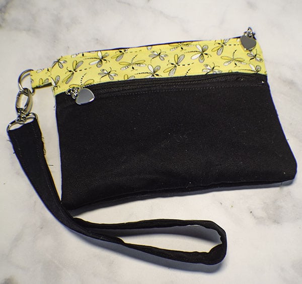 How to Make a Double Zippered Handbag