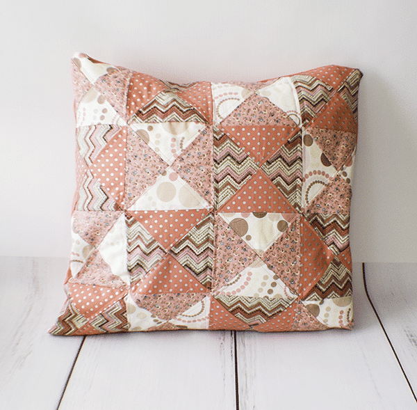How to make a quilted pillow cover
