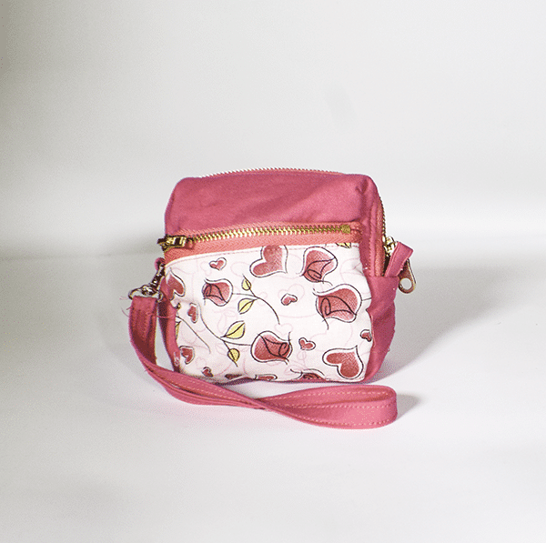 How to Make a Double Zipper Mini Pouch