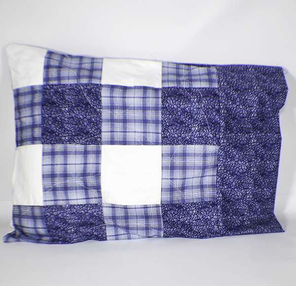 How to Make a Quilted Gingham Pillow Case