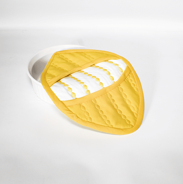 How to make a lemon potholder