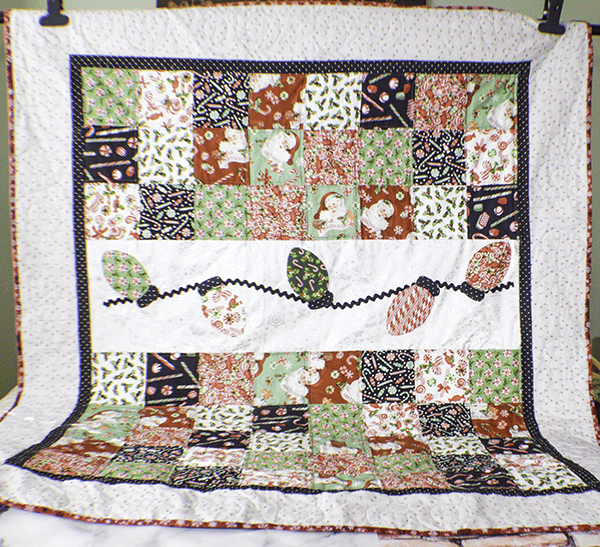 How to Make a Christmas Lights Quilt