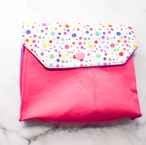 How to Make a Zippered Makeup Pouch