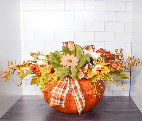 How to Make a Punch Bowl Pumpkin